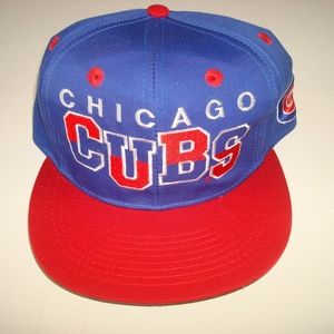 CHICAGO CUBS VINTAGE HAT CAP‎ 90S SNAPBACK